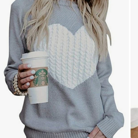 1 M left💕New boutique heart sweater - Picture 2 of 8